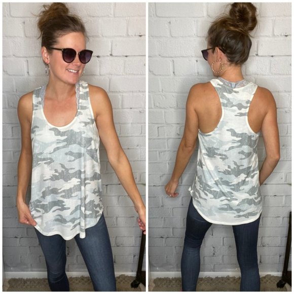 Urban Chic Tops - Work it camo tank